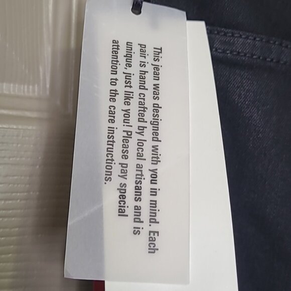 NWT Cookie Johnson Black Wax Skinny Joy Legging Jeans Size 32 - Picture 8 of 8